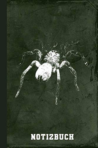 Notizbuch spinnentiere - notizbuch:,