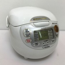 ZOJIRUSHI 220-230V Reiskocher NS-ZLH10-WZ Weiß 1L ‎680 W Hergestellt in Japan...