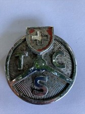 Alte Autoplakette Schweiz Touring Club Badge Oldtimerplakette Plakette