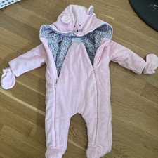 Jo Jo maman Bebe 3-6 Monate 62-68 Babyanzug Overall wie neu