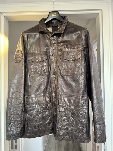 Camp david premium lederjacke - david,