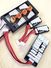 RC Parallel Board, 2S-6S XT60 40A für 4 Akkus Parallel Charging Board