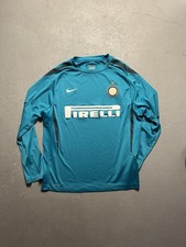 Originales Türkises Vintage Nike Inter Mailand Oberteil, Größe S, Super Zustand