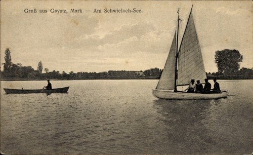 Goyatz schwielochsee in - ak,