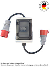 cee adapter 32a stecker auf