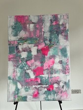 Modernes abstraktes Acrylbild