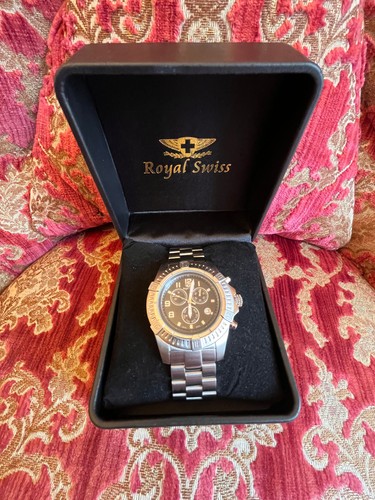 Royal swiss herren - swiss, chronograph