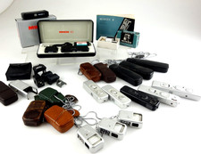 Minox 7x LOT Minox EC Minox B / BL Minox C + Taschen + Blitz + Zubehör  jm044