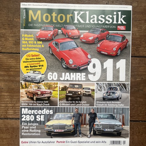 Motor klassik januar 2023 - motor,