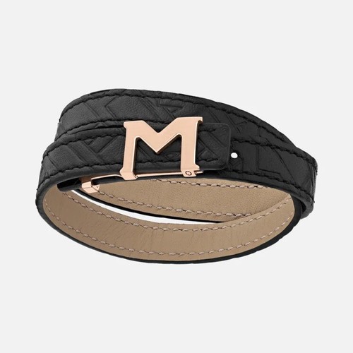 Montblanc armband schwarz - m,