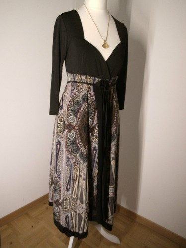Paisley kleid stiefelkleid mit - stiefelkleid,