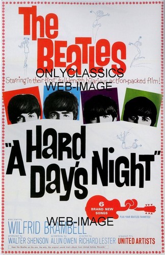1964 the beatles hard days - beatles, "a