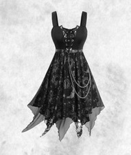 Neu schwarz Gothic Sonne &