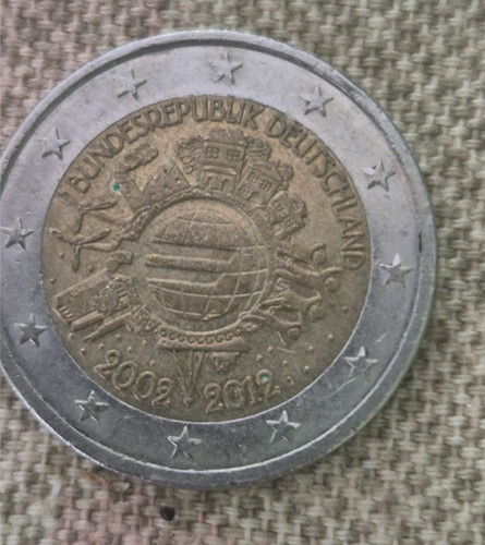 Euro münze 10 jahre - münze,