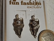 Ohrclips Silberfarben Perle