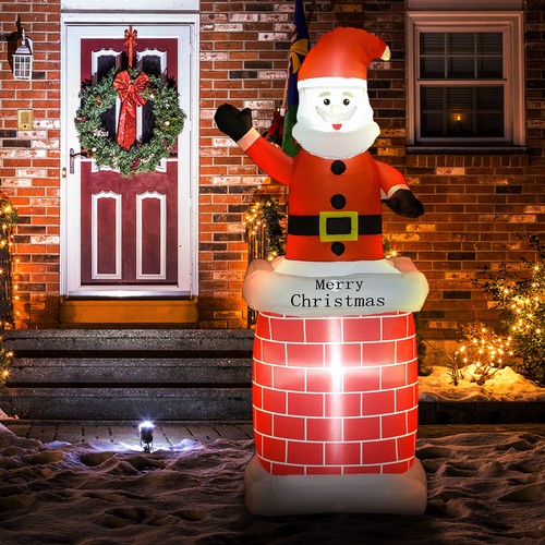 Homcom weihnachtsdeko m - homcom, 2,10