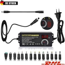 3V-24V 3A 72W Verstellbarer Netzadapter Einstellbares Netzteil AC DC Adapter DE