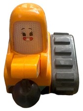 VTech Spielzeug Bagger Orange Nachziehspielzeug Kinderfahrzeug