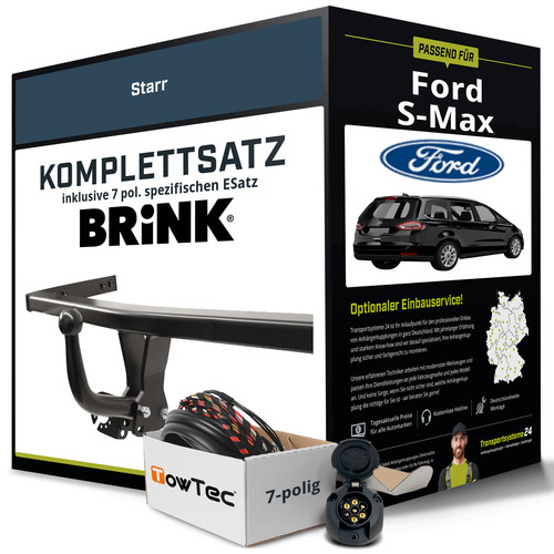 Anhängerkupplung brink starr - anhängerkupplung,