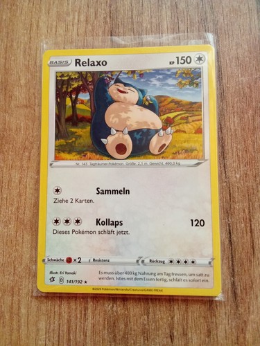 Pokemon karte relaxo - pokemon,