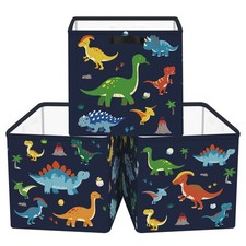 3 pcs Dinosaur Cube Storage