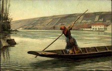 Feldpostkarte 1. Weltkrieg World War 1916 AK Feldpost gelaufen; ADAN Künstler-AK