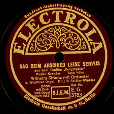WILHELM STRIENZ (& WURLITZER) Sag beim Abschied leise Servus / ..das Glück S5796