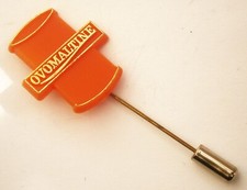 S995) Ovomaltine Schokoladenaufstrich Vintage Werbung Krawatte Anstecknadel Anstecker