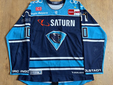 ORIGINAL GAME WORN TRIKOT - ERC INGOLSTADT - SCHWENNINGER WILD WINGS - HÖFFLIN