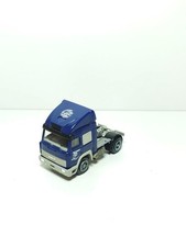 Herpa Iveco Turbostar Deutrans solo Zugmaschine Eigenbau Umbau dunkelblau 1:87