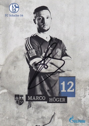 Marco höger autogrammkarte - marco,