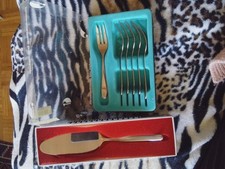 6 Kuchengabeln , Michelin  1 Tortenheber 