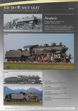 MICRO METAKIT Modell-Lokomotiven Prospektbl Dampflok Pfalzbahn P4 Atlantic 2B1