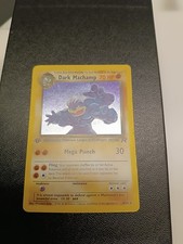 Pokemon Dunkles Machomei Holo