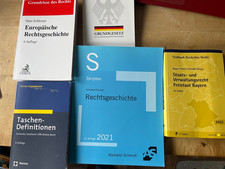 5x Jura Rechtsgeschichte Verwaltungsrecht