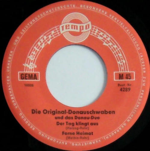 Die original donauschwaben - die, –