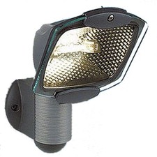 DÜWI 93048 Baustrahler Wandstrahler max. 250W R7s IP44 Aussenbereich Anthrazit