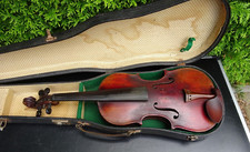 Geige Violine ca. 59,5 cm Korpus ca. 36 cm mit Bodenbild