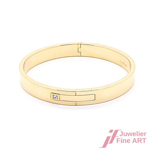 Armreif 750 gelbgold mit - armreif,