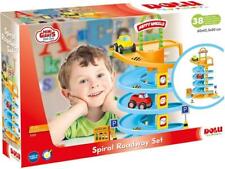 Kinderspielzeug Garage Spielstraße Spielbahn DOLU  38-teilig