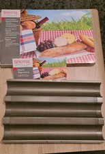 Städter Baguette Backblech 37 x 23 cm Backform Baguettebackblech, mit OVP, Top 