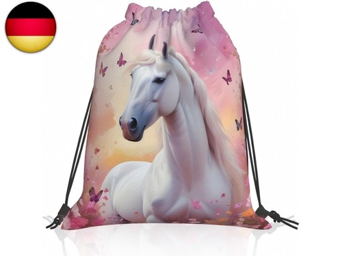 Pferd rucksack mit kordelzug - rucksack,