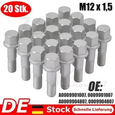 20x Radbolzen Radschraube für Mercedes-Benz W124 W201 W168 W202 W203 0009904807