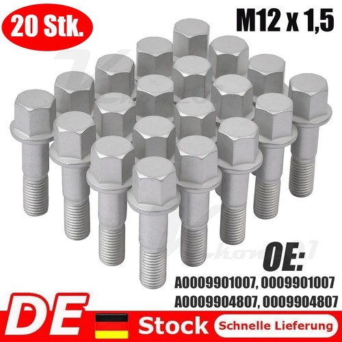 20x radbolzen radschraube - 20x,