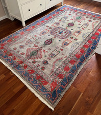 RARE Antik Perserteppich Heriz