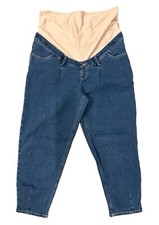 Damen Hose Jeans Schwangerschaftshose Umstandsmode Denim bpc blau NEU Größe 44