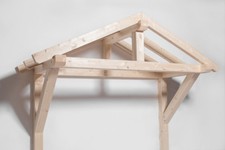 Massivholz Vordach Türvordach