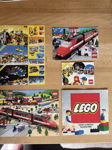 Lego broschüren 1986 - broschüren, selten