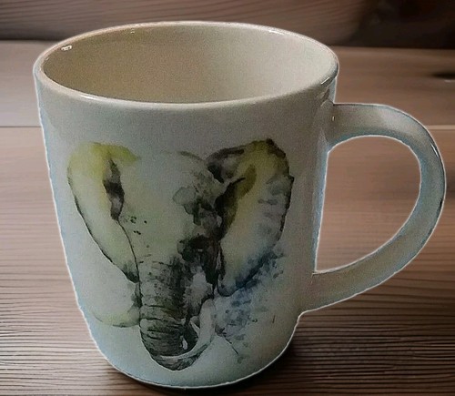 Porzellan tasse elefant motiv - porzellan,