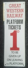 GWR BAHNSTEIG TICKET 1D